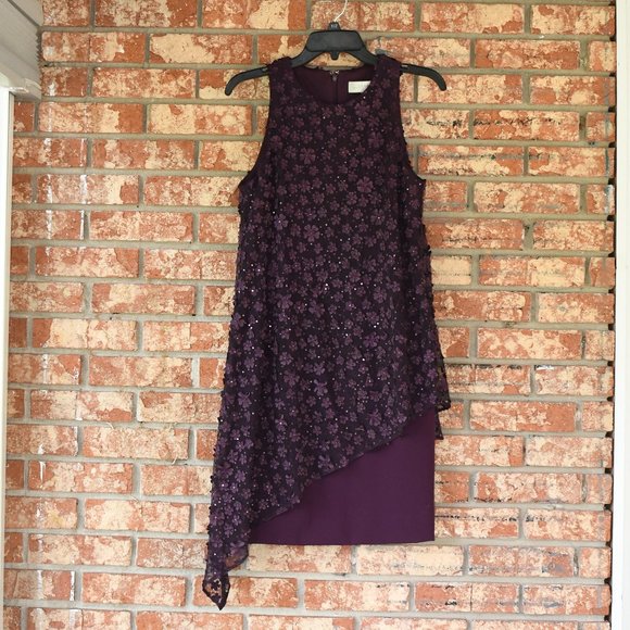 Tahari Dresses & Skirts - Tahari Purple Dress